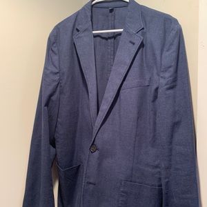 J. Crew Blue Cotton Thompson Blazer
